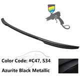 2012-2020 BMW 3 Series F80 M3 F30 4Dr V Style Trunk Spoiler Wing ABS