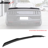 2015-2023 Ford Mustang Coupe Trunk Spoiler V Style Carbon Fiber Wing