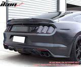 2015-2023 Ford Mustang Coupe Trunk Spoiler V Style Carbon Fiber Wing