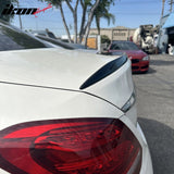 2015-2021 Benz W205 C-Class Trunk Spoiler AMG Style Carbon Fiber Wing