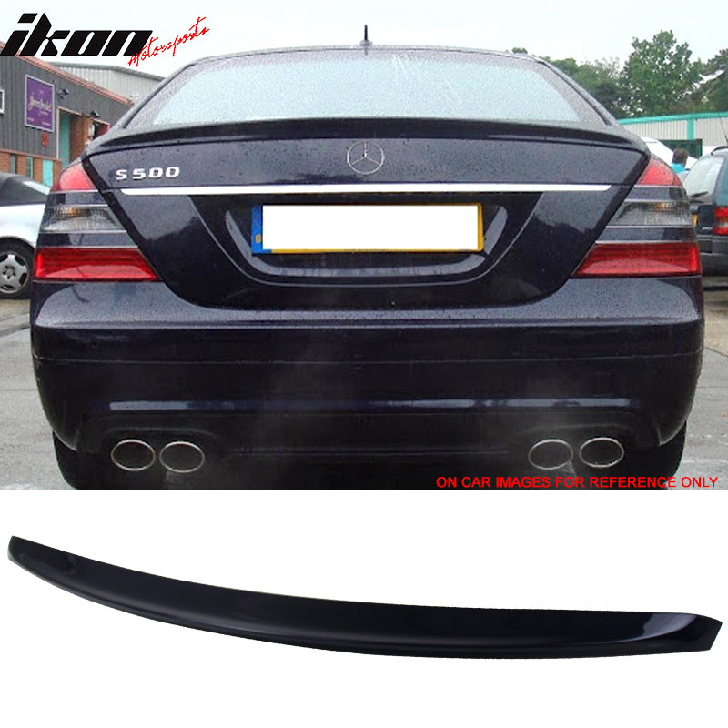 2007-2013 Benz S-Class W221 4Door AMG Style Rear Trunk Spoiler ABS