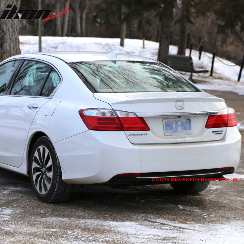 2013-2017 Honda Accord OEM Style #R548P Red Rear Trunk Spoiler ABS