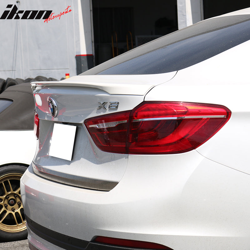 2015-2018 BMW F16 X6 F86 Performance Style Rear Trunk Spoiler Wing ABS
