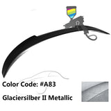 2014-2020 BMW 4 Series F33 F83 Convertible 2Dr M4 Trunk Spoiler ABS