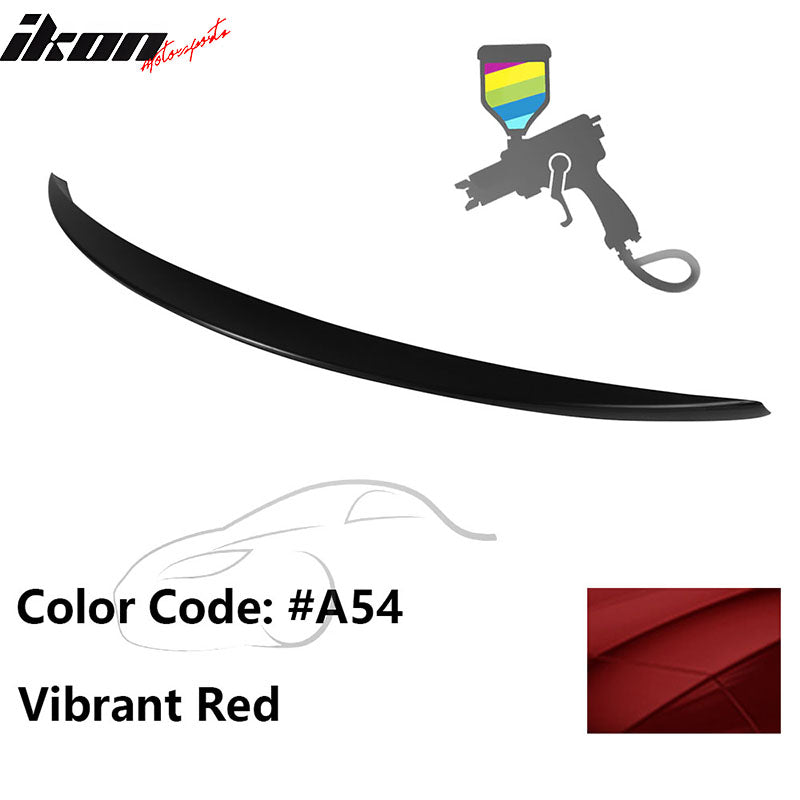 2014-2024 Infiniti Q50 Sedan Ikon Style Trunk Spoiler ABS