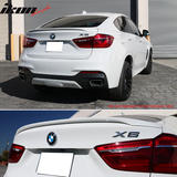 2015-2018 BMW F16 X6 F86 Performance Style Rear Trunk Spoiler Wing ABS