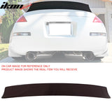 2003-2009 Nissan 350Z Z33 V Style Rear Trunk Spoiler Wing Tail Lip ABS