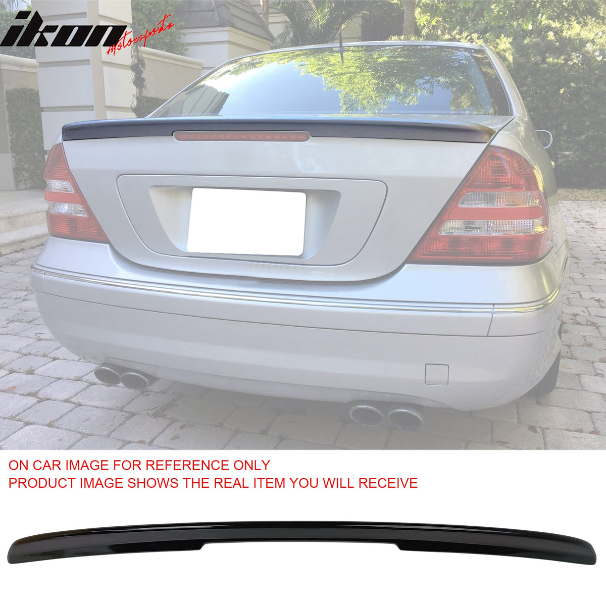 2001-2007 Mercedes-Benz C-Class W203 4Door AMG Style Trunk Spoiler ABS