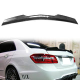 2010-2016 Benz E Class W212 Sedan V Style Carbon Fiber Trunk Spoiler