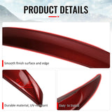 Trunk Spoiler for Mazda MX-5 Miata 2016-2026 Performance Style #41V Red