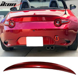 Trunk Spoiler for Mazda MX-5 Miata 2016-2026 Performance Style #41V Red