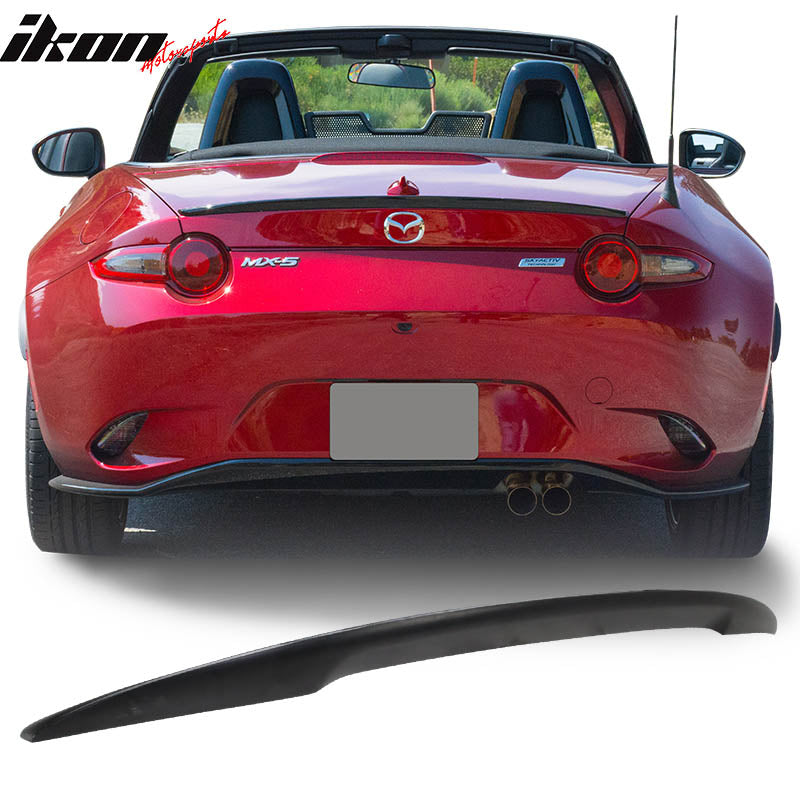 2016-2025 Mazda MX-5 Miata Performance Style Trunk Spoiler Wing ABS