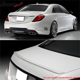 2014-2020 Benz W222 S-Class OE Style Trunk Spoiler Carbon Fiber Wing