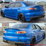 2008-2017 Mitsubishi Lancer EVO X Trunk Spoiler P Style Carbon Fiber