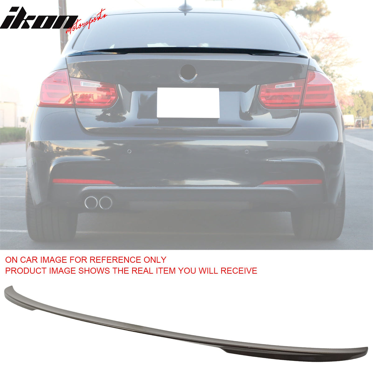 Trunk Spoiler for BMW 3 Series F30 Sedan 2012-2018 Performance Style ABS