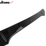 2015-2021 Subaru WRX STI Add-On Trunk Spoiler Gurney Flap Gloss Black