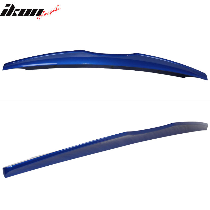 2015-2021 Subaru WRX STI 4DR #K7X Wr Blue Pearl Trunk Spoiler ABS