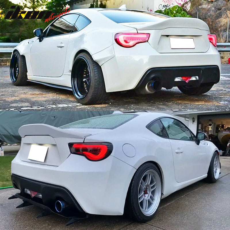 2013-2020 Subaru BRZ Scion FRS Toyota 86 L Painted #D6S Trunk Spoiler