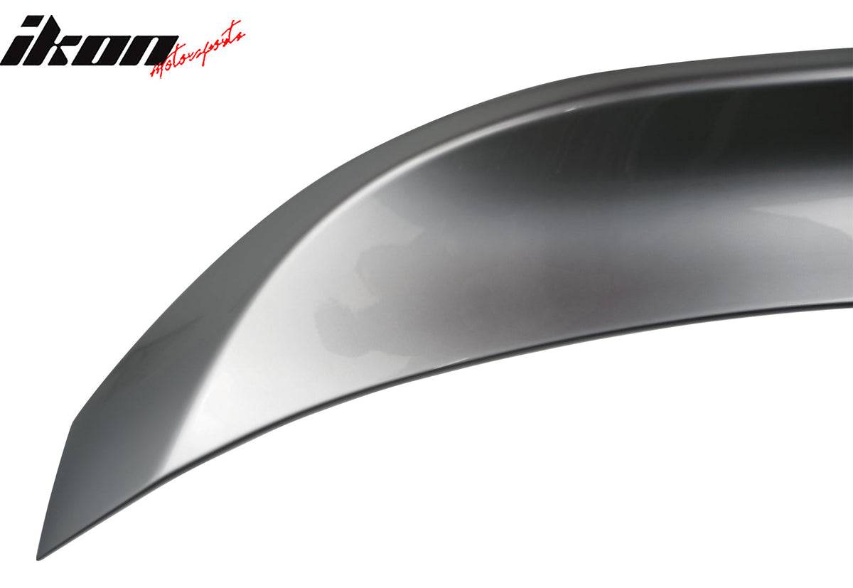 2013-2016 Scion FR-S & 2013-2020 Subaru BRZ & 2017-2020 Toyota 86 Duckbill Rear Trunk Deck Spoiler Wing L Style ABS Painted #G1U Ice Silver Metallic