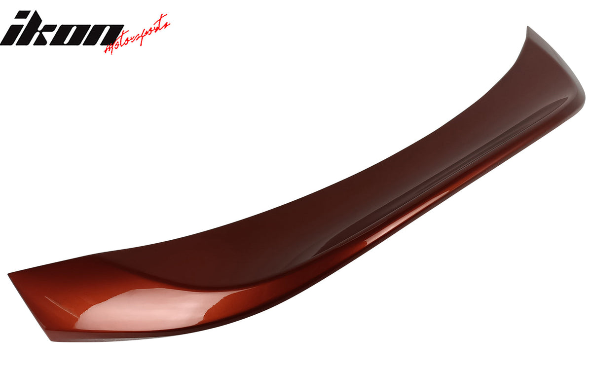 2013-2016 Scion FR-S & 2013-2020 Subaru BRZ & 2017-2020 Toyota 86 Duckbill Rear Trunk Lid Spoiler Wing Lip L Style ABS Painted #H8R Hot Lava Metallic