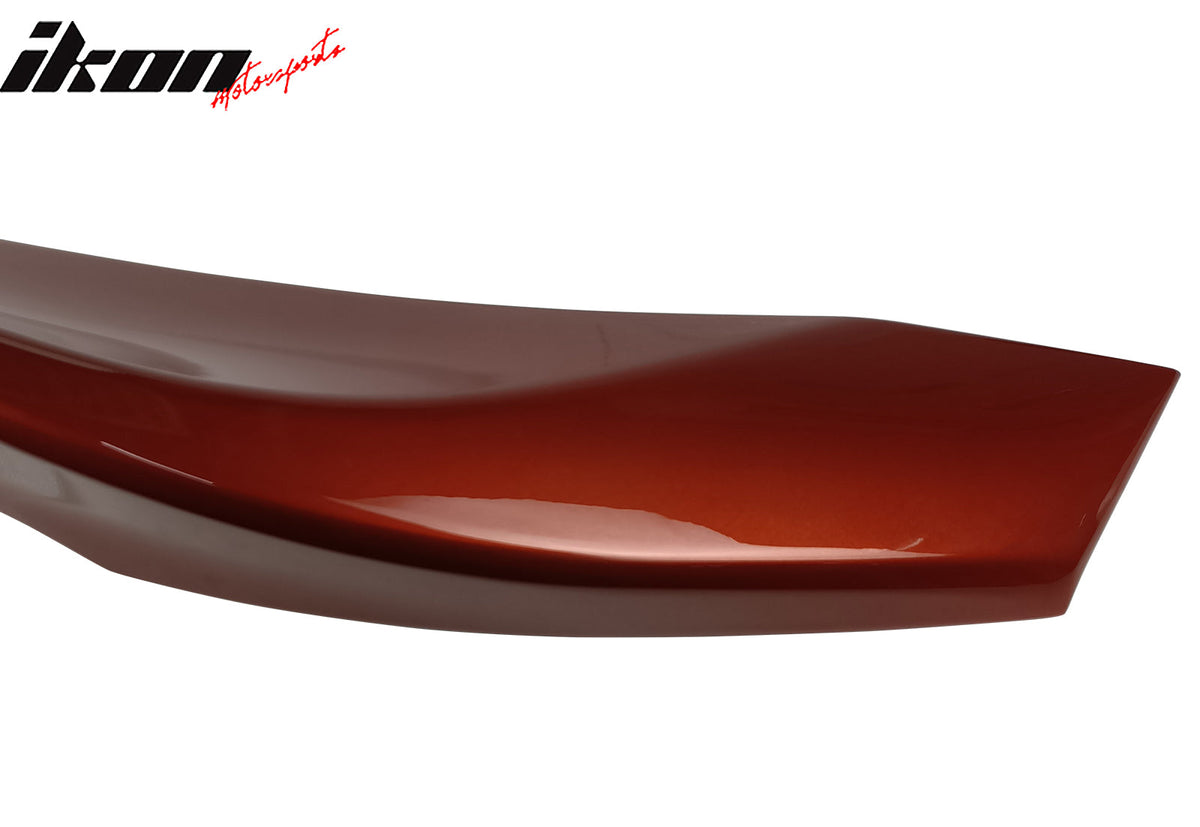 2013-2016 Scion FR-S & 2013-2020 Subaru BRZ & 2017-2020 Toyota 86 Duckbill Rear Trunk Lid Spoiler Wing Lip L Style ABS Painted #H8R Hot Lava Metallic