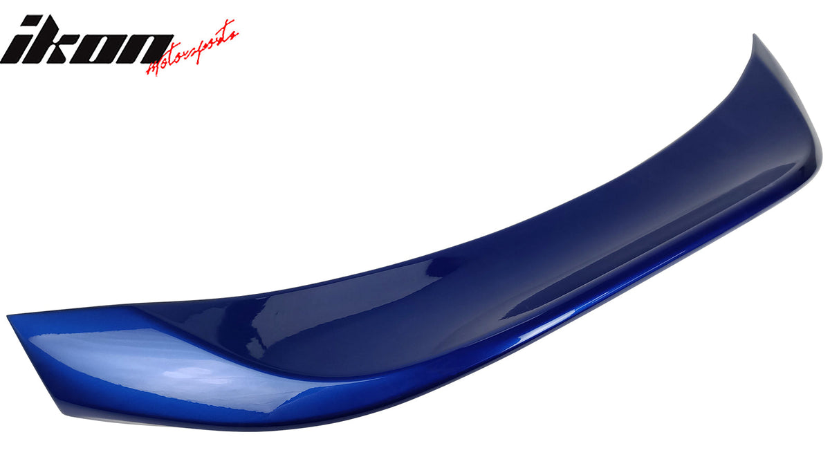 2013-2016 Scion FR-S & 2013-2020 Subaru BRZ & 2017-2020 Toyota 86 Duckbill Rear Trunk Deck Lid Spoiler Wing Lip L Style ABS Painted #K7X Wr Blue Pearl