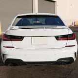2019-2023 BMW G20 Sedan 4 Door Rear Trunk Spoiler Ducktail Wing ABS