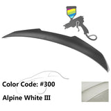 2019-2023 BMW G20 Sedan 4 Door V Style Rear Trunk Spoiler Wing ABS