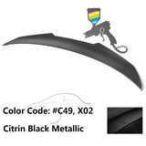 2019-2023 BMW G20 Sedan 4 Door V Style Rear Trunk Spoiler Wing ABS