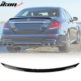 2017-2021 Mercedes Benz W213 Sedan AMG Style Trunk Spoiler ABS