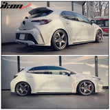 2019-2024 Toyota Corolla Auris Blitz Roof Spoiler Painted #8W9 Cyan
