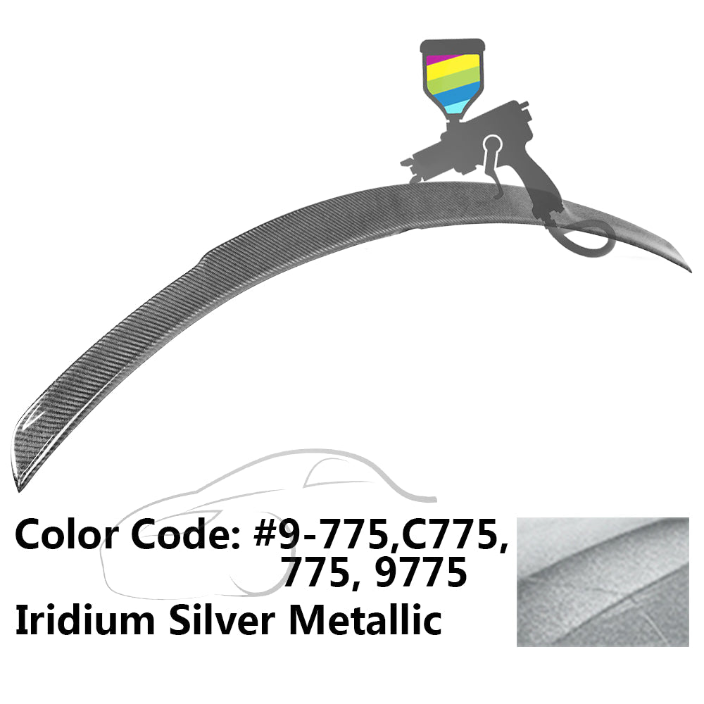 2015-2021 Mercedes Benz W205 Sedan 4-Door B Style Trunk Spoiler ABS