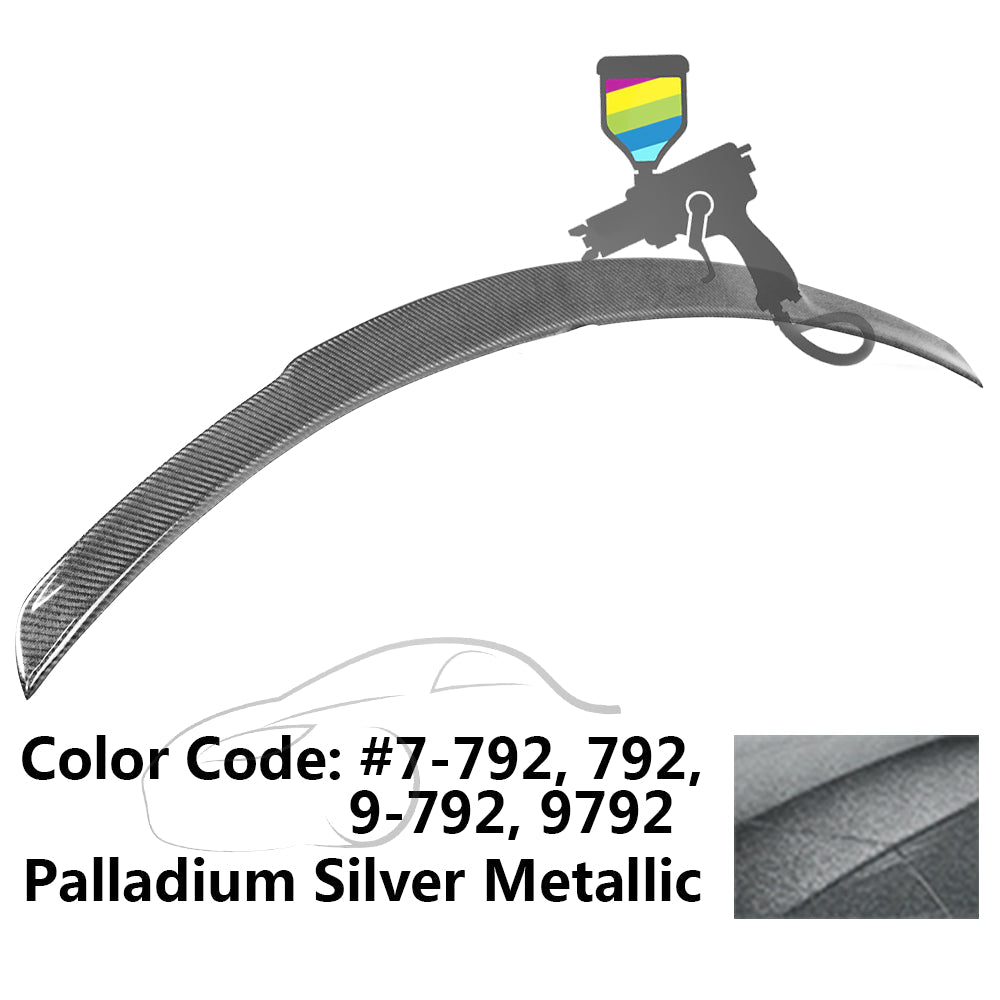 2015-2021 Mercedes Benz W205 Sedan 4-Door B Style Trunk Spoiler ABS