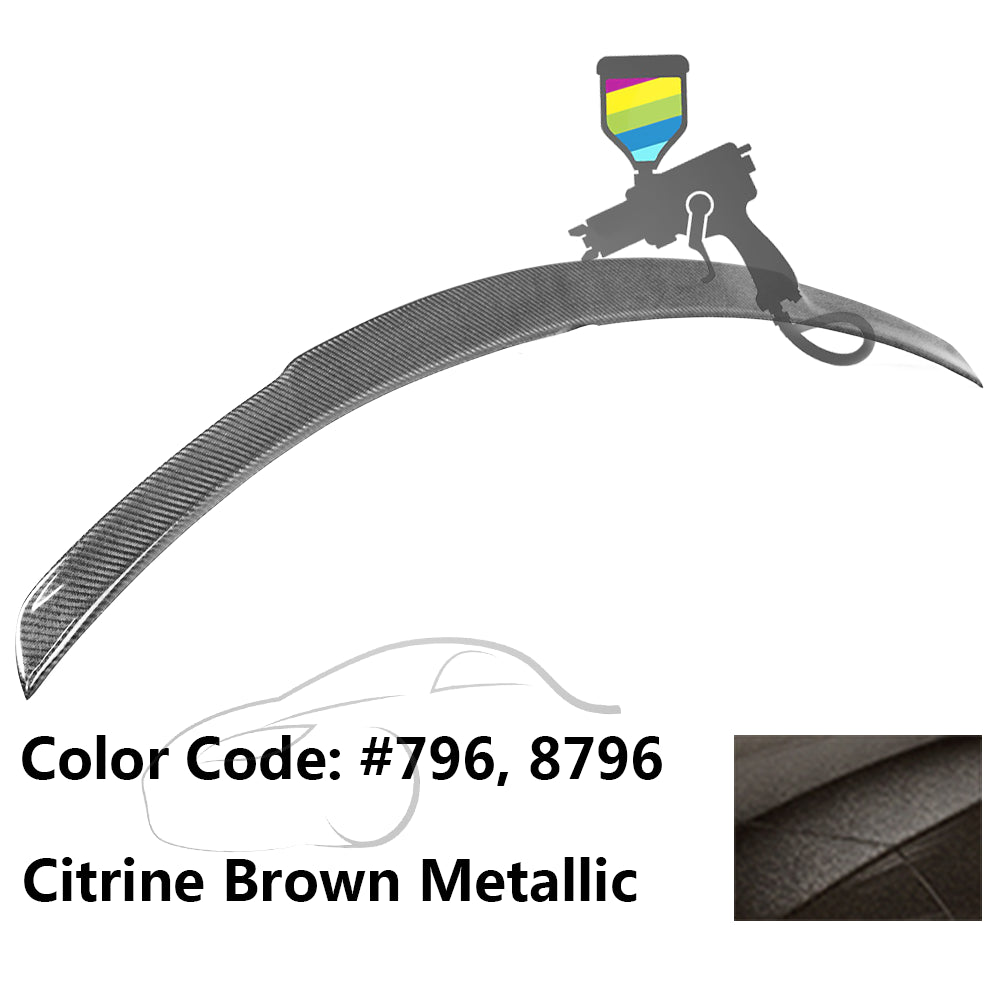 2015-2021 Mercedes Benz W205 Sedan 4-Door B Style Trunk Spoiler ABS