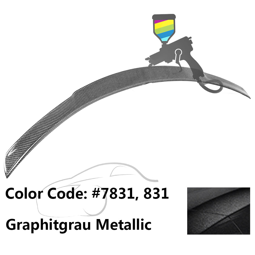 2015-2021 Mercedes Benz W205 Sedan 4-Door B Style Trunk Spoiler ABS