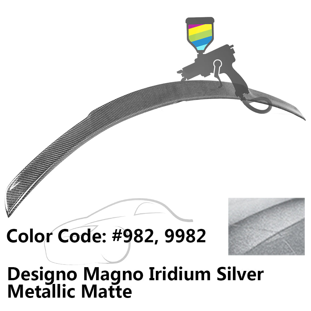 2015-2021 Mercedes Benz W205 Sedan 4-Door B Style Trunk Spoiler ABS