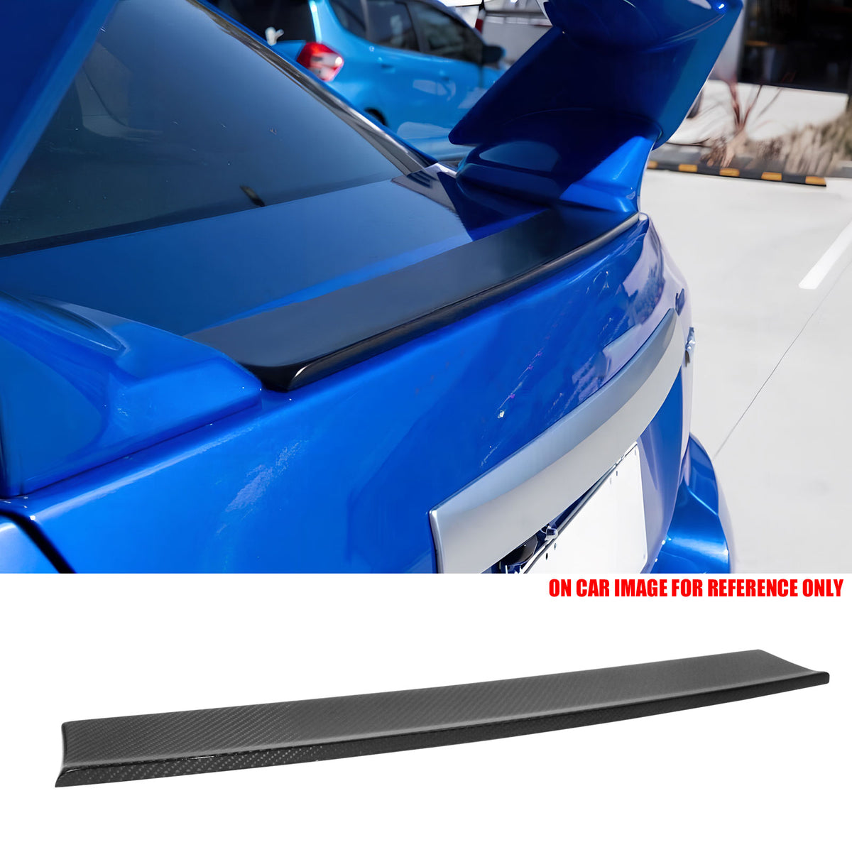 Trunk Spoiler for Subaru Impreza WRX STI 2008-2014 Carbon Fiber Rear Wing