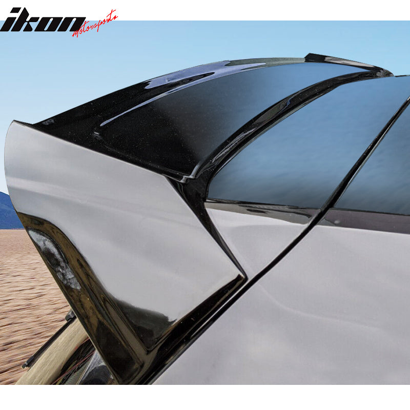 2015-2019 Volkswagen Golf R GTI MK7 Roof Spoiler Painted #LC9X Black