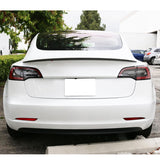 2017-2023 Tesla Model 3 Performance Style Carbon Fiber Trunk Spoiler