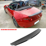 Trunk Spoiler for Mazda MX-5 Miata 4th ND 2016-2026 Carbon Fiber Rear Wing