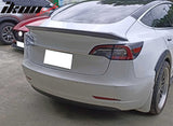 2017-2023 Tesla Model 3 Trunk Spoiler S Style Carbon Fiber Rear Wing