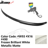 2021-2025 BMW G22 & G82 M4 2DR Coupe V Style Rear Trunk Spoiler Wing
