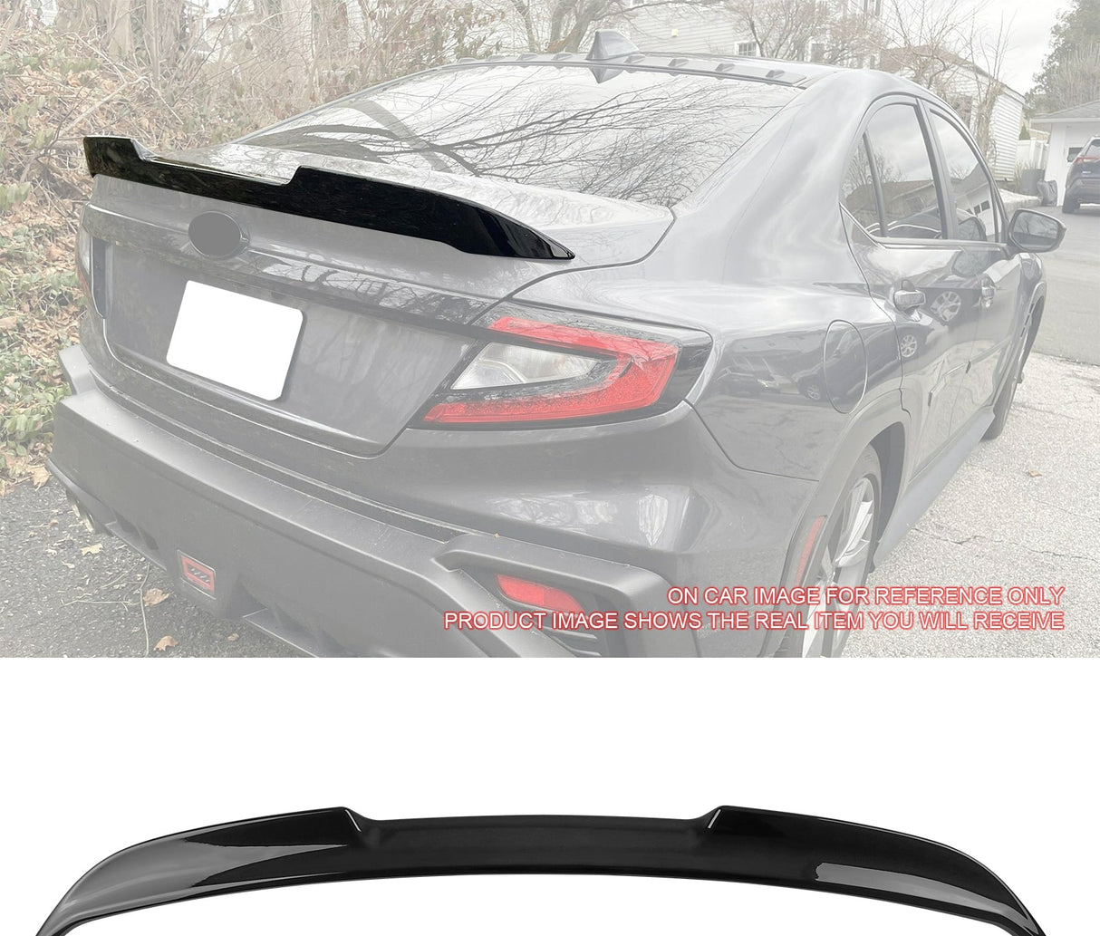 2022-2025 Subaru WRX 5th V Style ABS Rear Trunk Spoiler Wing