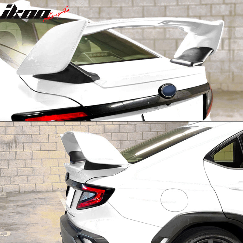 2022-2024 Subaru WRX 5th V Style ABS Rear Trunk Spoiler Wing