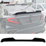 2022-2025 Subaru WRX Rear Trunk Spoiler Wing V2 Style ABS