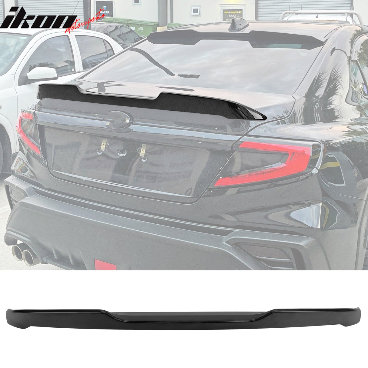 2022-2025 Subaru WRX Rear Trunk Spoiler Wing V2 Style ABS