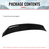 2022-2026 Subaru WRX VB 5th D Style Rear Trunk Spoiler Carbon Fiber CF