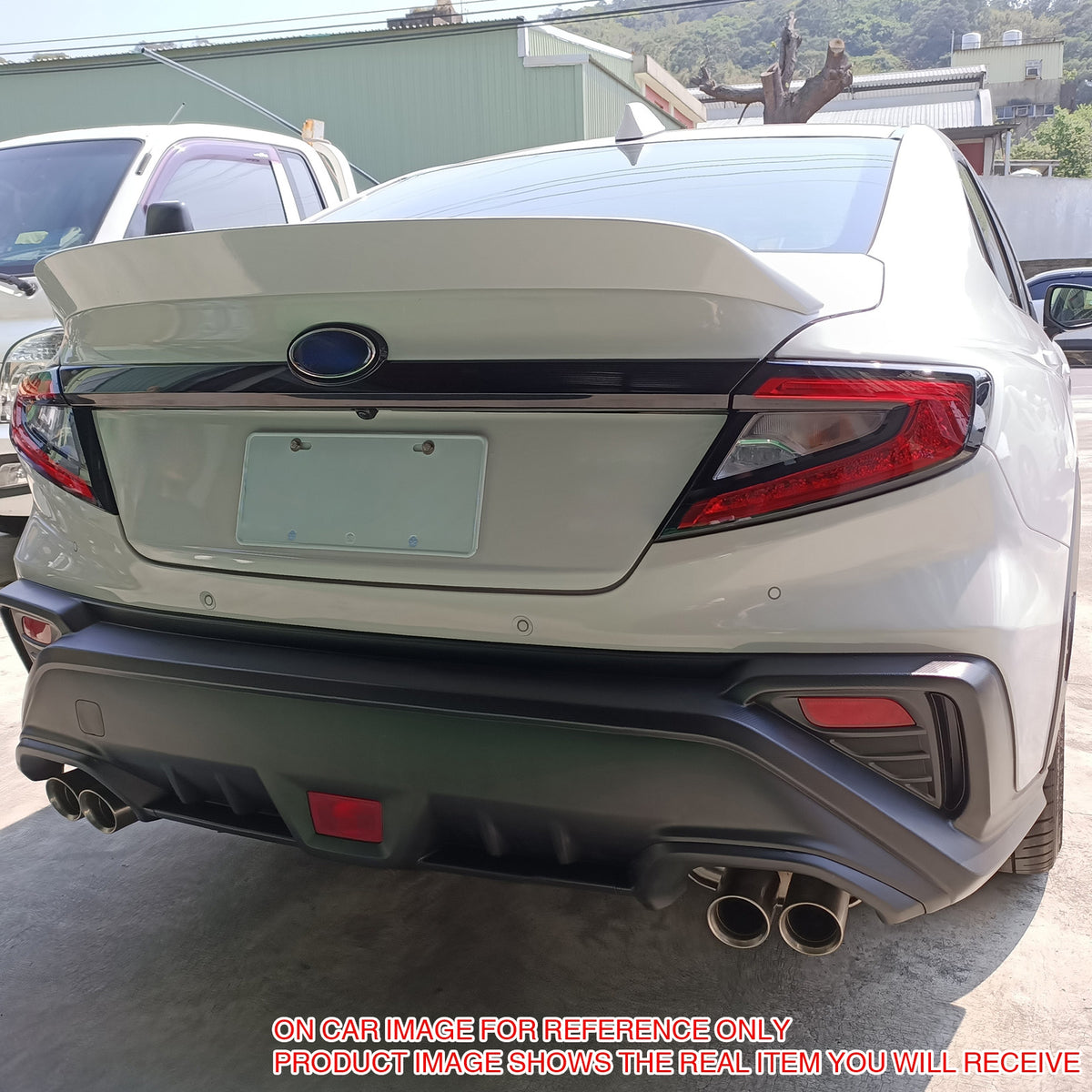 2022-2026 Subaru WRX VB 5th DTO Style Gloss Black Trunk Spoiler ABS
