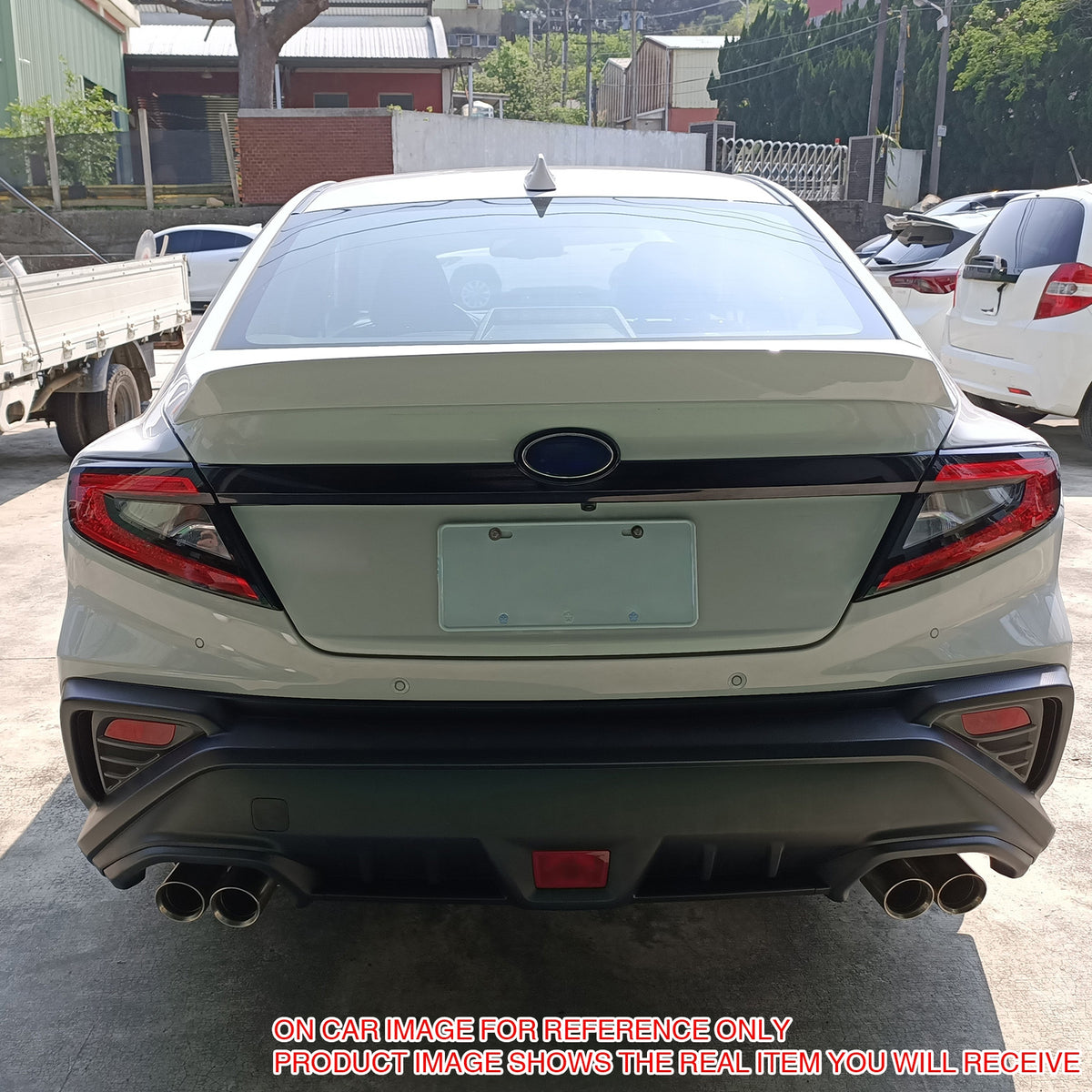 2022-2026 Subaru WRX VB 5th DTO Style Gloss Black Trunk Spoiler ABS
