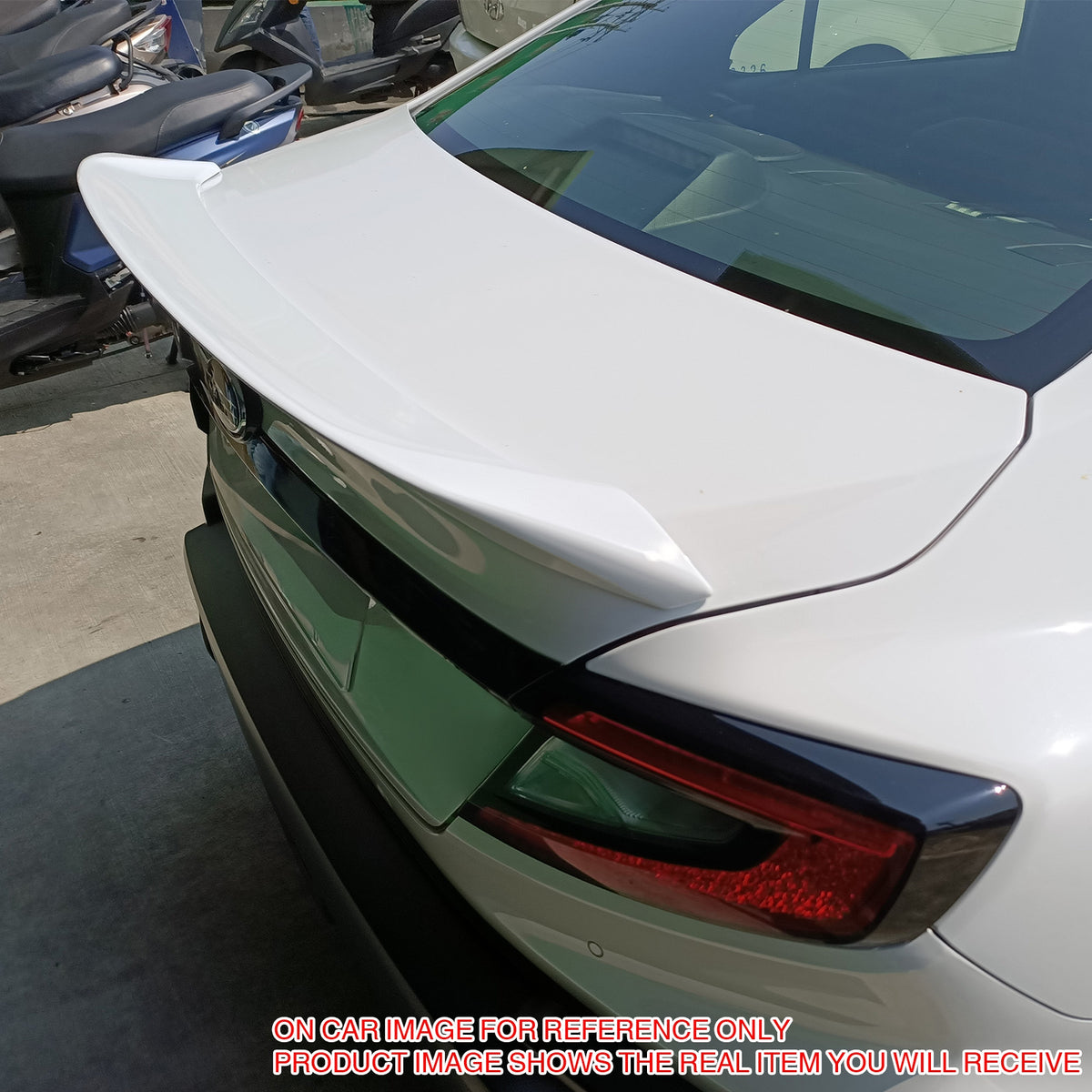 2022-2026 Subaru WRX VB 5th DTO Style Gloss Black Trunk Spoiler ABS